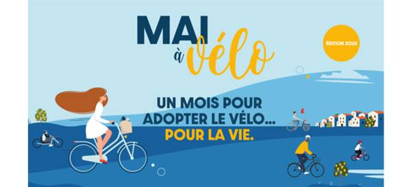 Mai à vélo