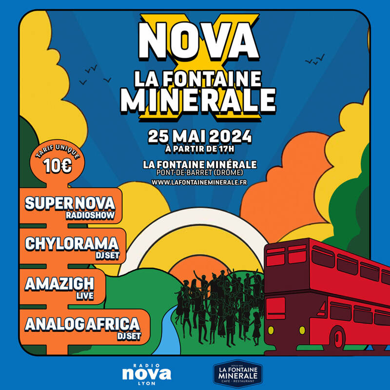 Radio Nova X La Fontaine Minérale