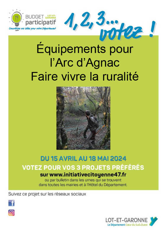 Vide grenier et budget participatif Arc d'Agnac