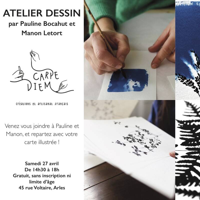 Atelier de dessin libre