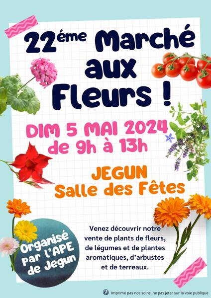 22eme Marché aux fleurs