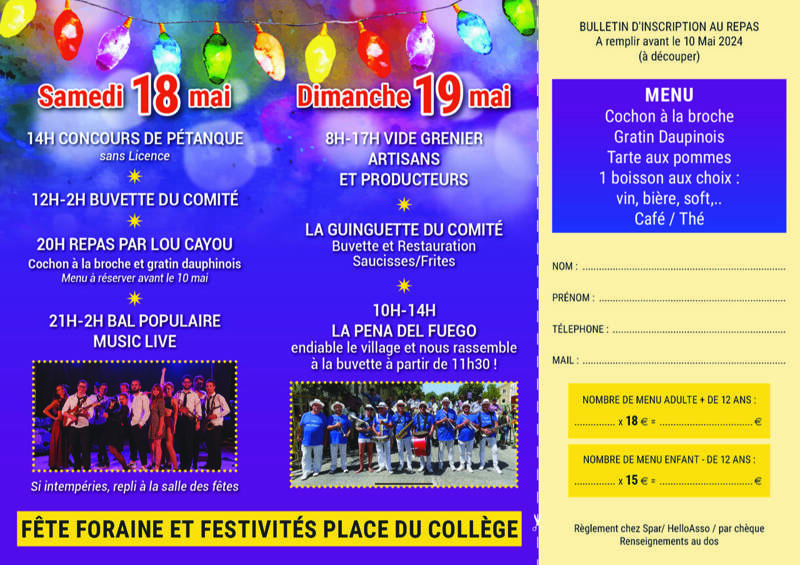 Festivités de Pentecôte