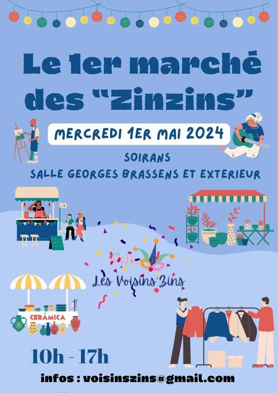 Le 1er marché des Zinzins