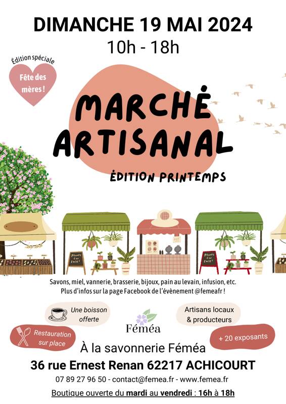 Marché artisanal - édition printemps