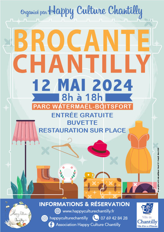 Brocante Happy Culture Chantilly