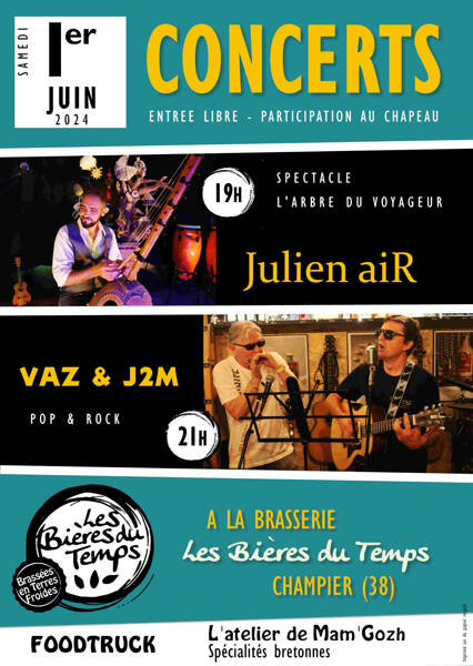 Concerts Julien aiR / VAZ&J2M