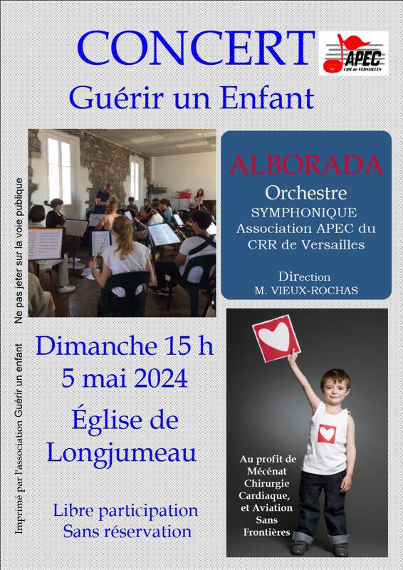 Concert Symphonique ALBORADA pour Guérir un Enfant