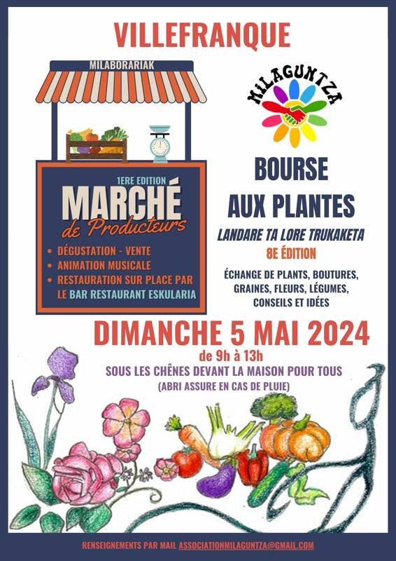 BOURSE AUX PLANTES - MARCHE DE PRODUCTEURS