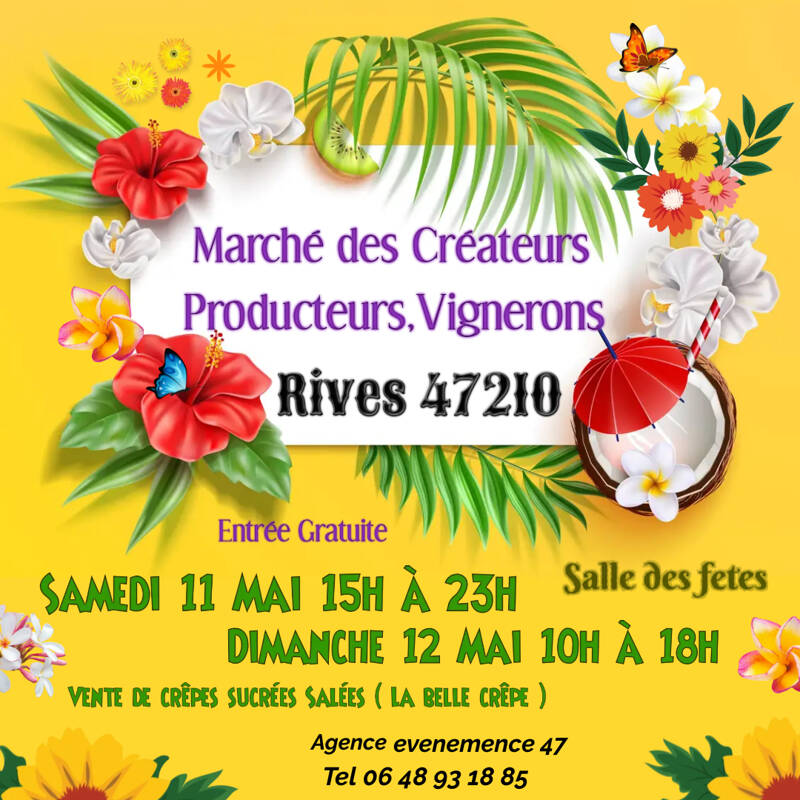 marché des créateurs artisans d'art producteurs