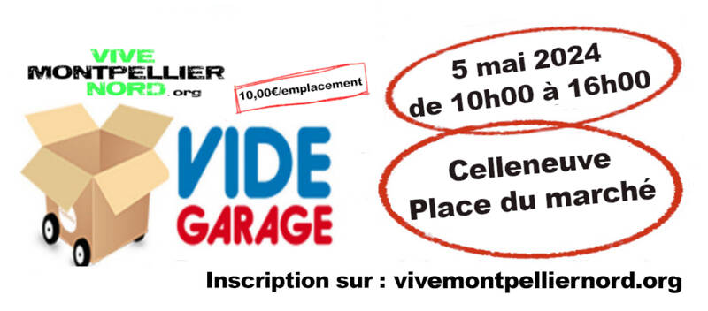 VIDE GRENIER DE CELLENEUVE