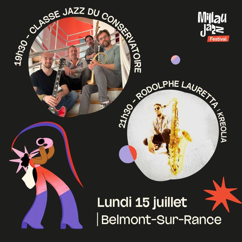 Millau Jazz Festival | Jazz en Balade avec Rodolphe Lauretta