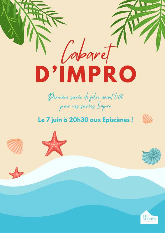 Cabaret d'impro coquillages et crustacés