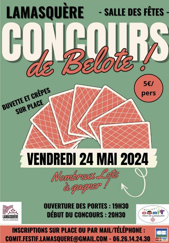 Concours Belote Lamasquère