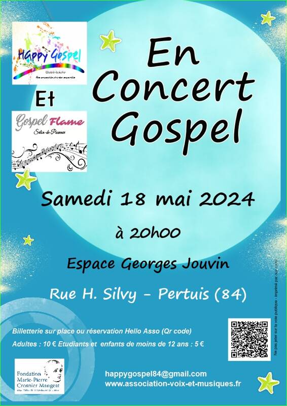 concert Gospel et chants du monde