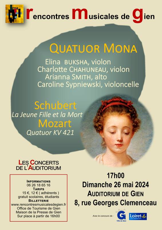 Quatuor Mona, talent et passion au féminin