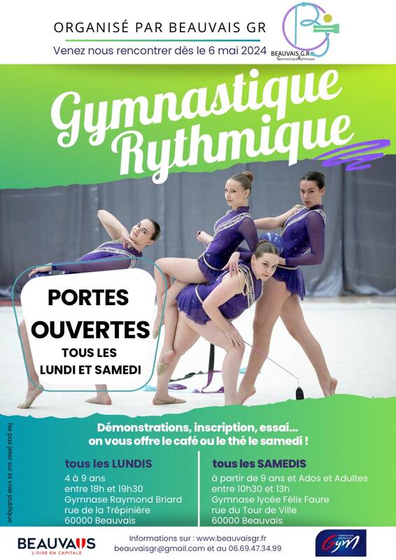 Portes ouvertes gymnastique rythmique