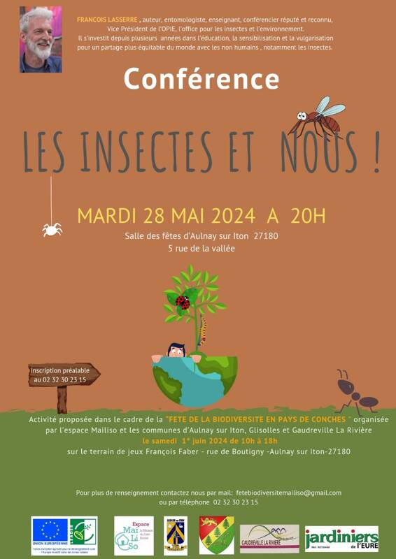 Conférence LES INSECTES ET NOUS