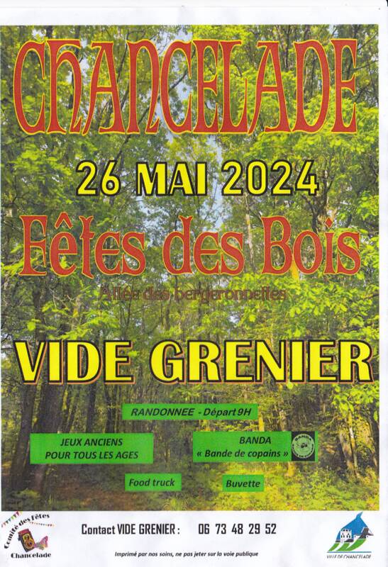 FETE DES BOIS VIDE GRENIER