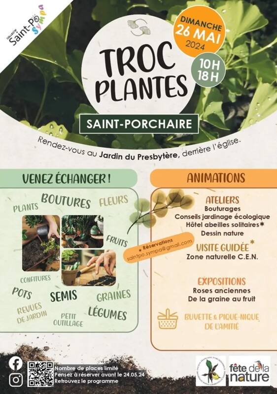 Troc-plantes et Fête de la Nature