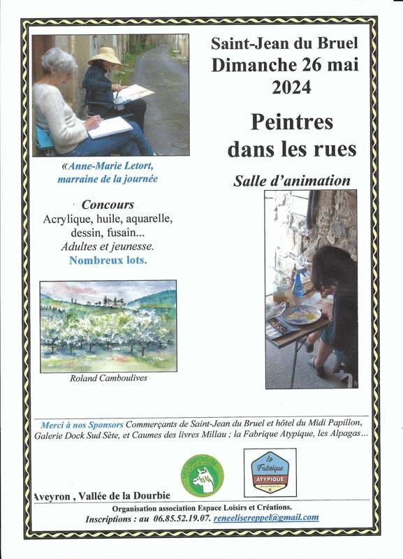 concours des peintres dans les rues