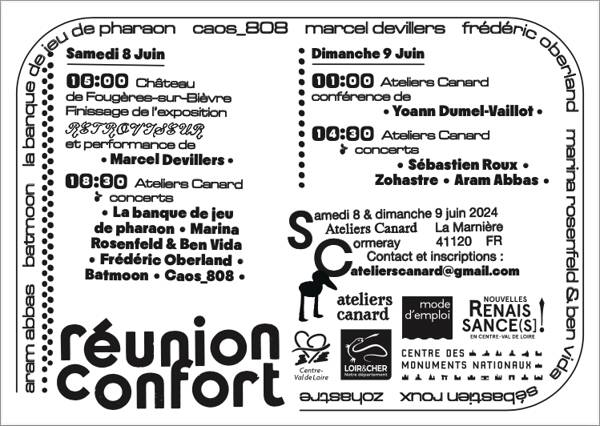 Festival Réunion confort - Ateliers canard