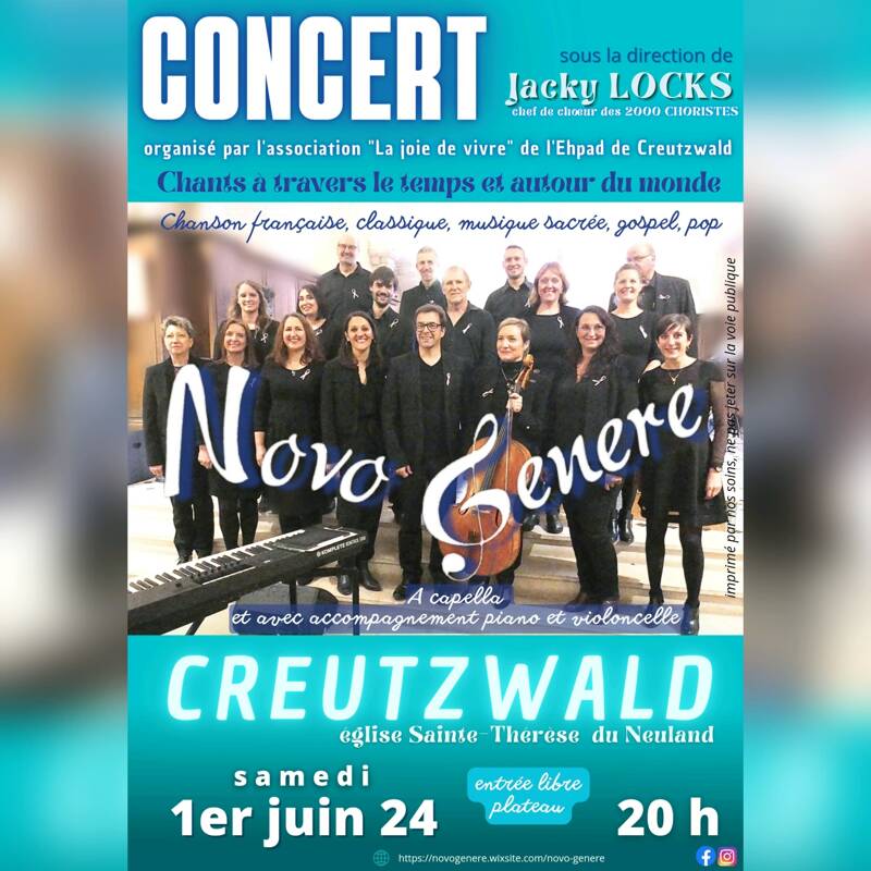 Concert Novo Genere sous la direction de Jacky LOCKS