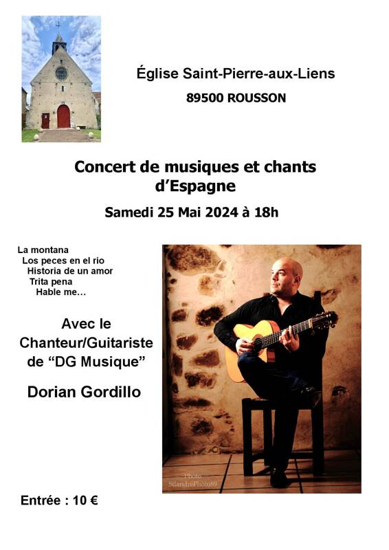 Concert de musiques et chants d'Espagne