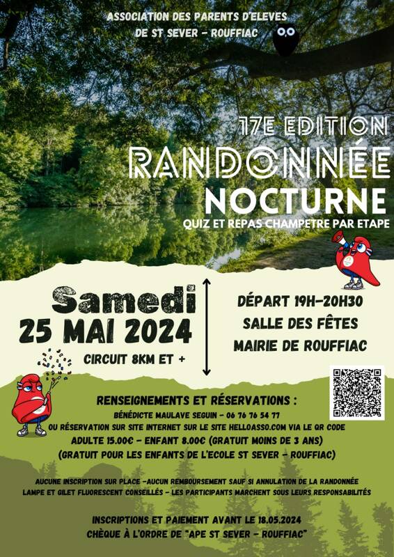 17ème Edition Randonnée Nocturne