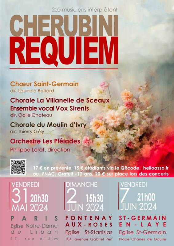 Concert REQUIEM de CHERUBINI