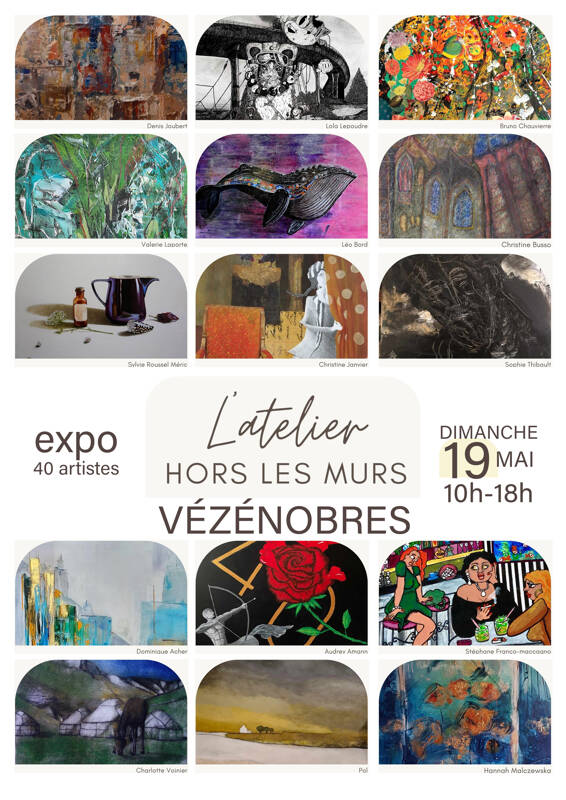 EXPO 40 artistes peintre