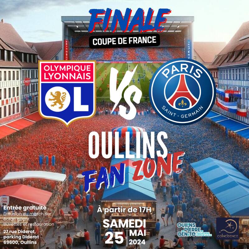 Fanzone finale de la coupe de France