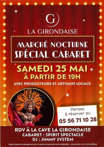 MARCHE NOCTURE A LA COOPERATIVE LA GIRONDAISE LE 25/05/2024