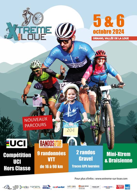 Extrême sur Loue - randos VTT