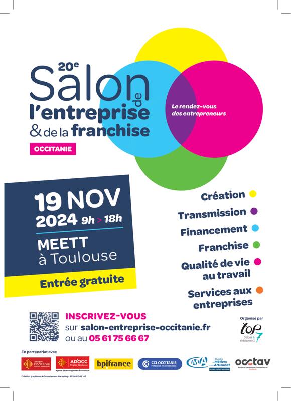 Salon de l'Entreprise & de la Franchise Occitanie 2024