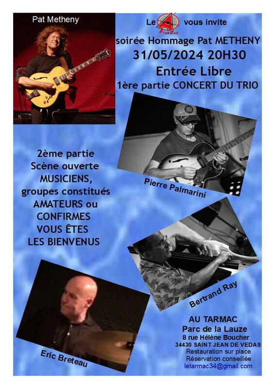 Jazz Club hommage Pat Metheny