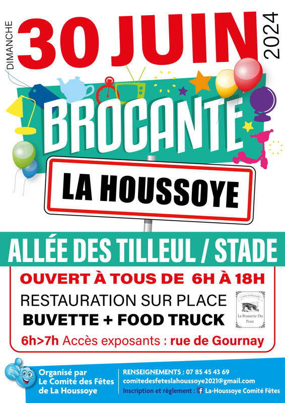 Grande brocante La Houssoye