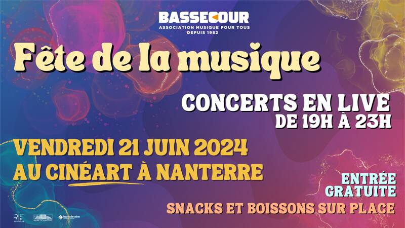 Fête de la musique - Nanterre Cinéart