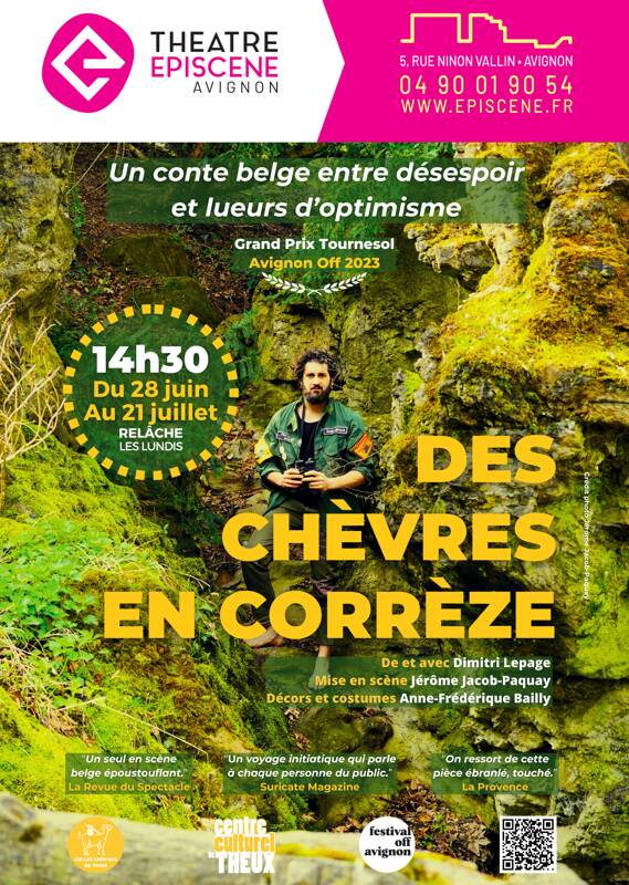Des chèvre en Corrèze à l'Episcène au Festival Off
