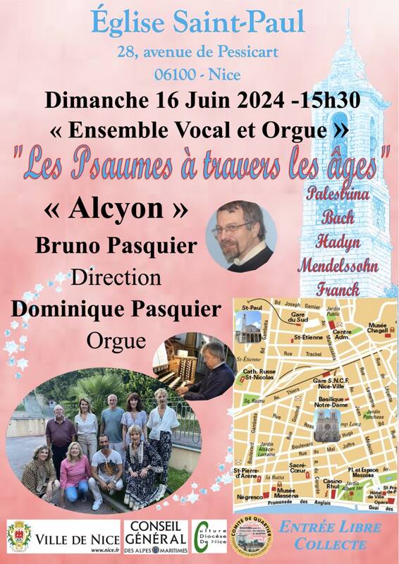 Concert de l'Ensemble vocal Alçyon & Orgue