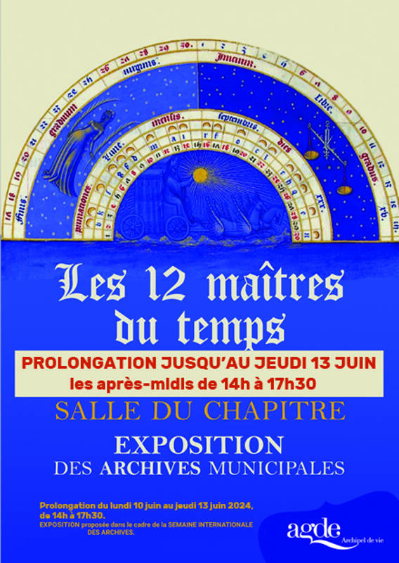PROLONGATION « LES 12 MAÎTRES DU TEMPS »