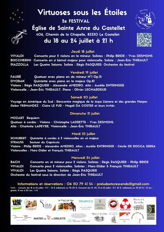 Virtuoses sous les étoiles - 2ème édition