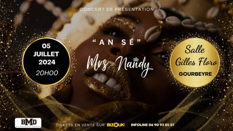 Mrs Nandy - concert de présentation “ AN SÉ