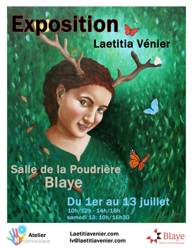 Exposition artistique Laetitia Vénier