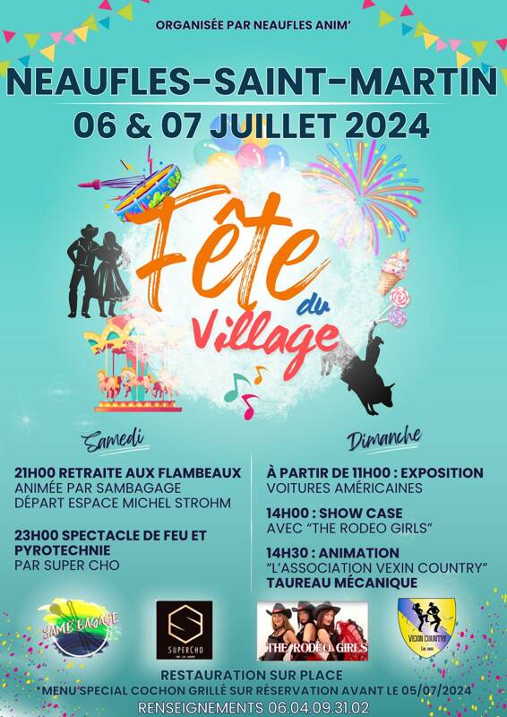 Fête du village de Neaufles St Martin