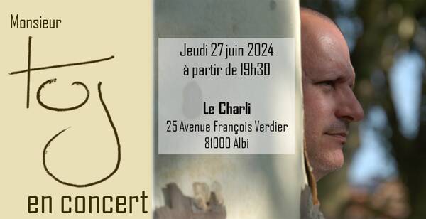 Monsieur Tuj en concert