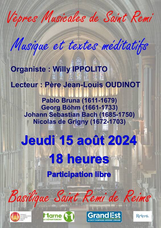Vêpres Musicales à Saint Remi