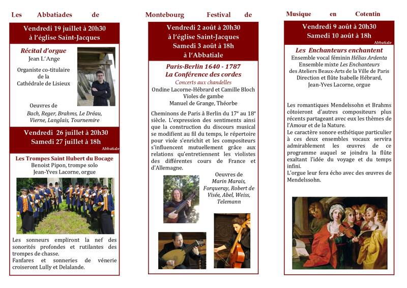 Festival les Abbatiades de Montebourg