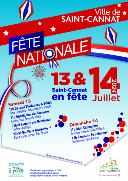 Fête nationale à Saint-Cannat