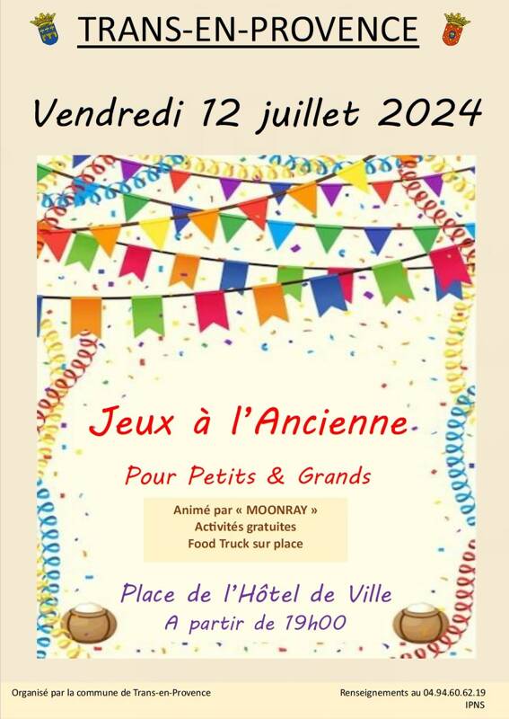 Jeux à l'ancienne