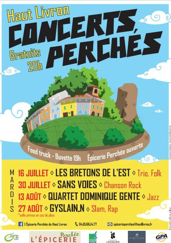 Les concerts perchés du Haut-Livron